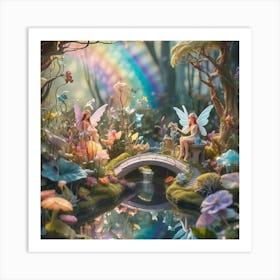 Fairy Garden 6 Art Print