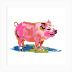 Duroc Pig 01 1 Art Print