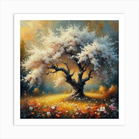 Blossoming Tree Art Print