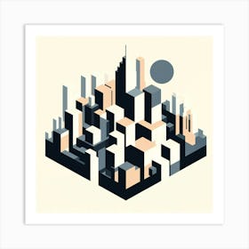 Cityscape 8 Art Print