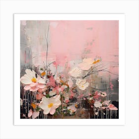 Pink Flowers Art Print