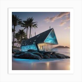 House On The Beach 2 Art Print