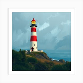 Lighthouse 35 Art Print