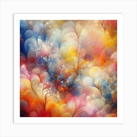 Abstract Painting 45 Art Print