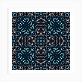 Seamless Pattern 2 Art Print