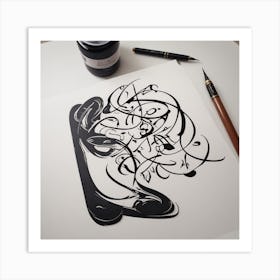 Calligraphy Art Print
