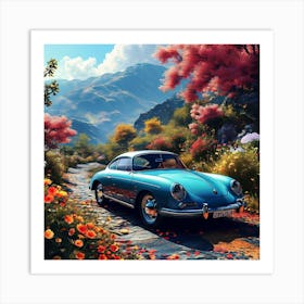 Porsche 356 Art Print