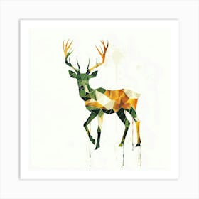 Deer Canvas Print.Generated AI. Wall Art Print 1 Art Print