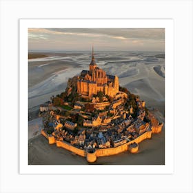 Le Mont Saint Michel, France Art Print