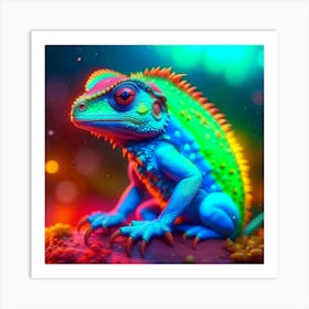 Chameleon3 Art Print