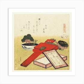 Still Life, Katsushika Hokusai Art Print