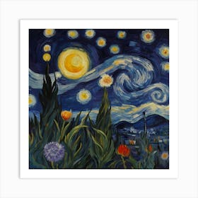 Starry Night Art Print