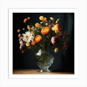 Flowers In A Vase 10 Art Print