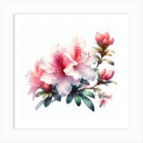 Flower of Azalea 2 Art Print