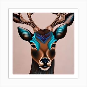 Pretty Deer Art Print