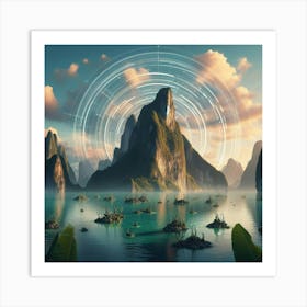 Abstract Landscape Art Print