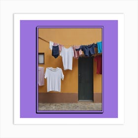 Laundry Art Print