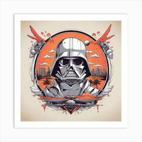 Darth Vader 4 Art Print