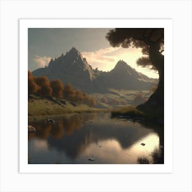 Elder Scrolls 1 Art Print