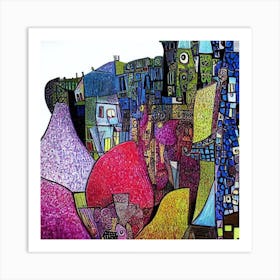 Cityscape 2 Art Print