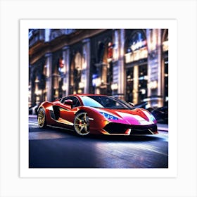 Lamborghini 90 Art Print