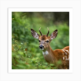 Fawn photo Art Print