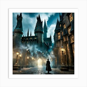 Harry Potter Castle ghhh Art Print