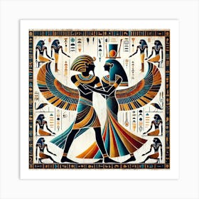 Egyptian Dance 4 Art Print