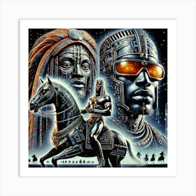 Nubian King Of Kings Art Print