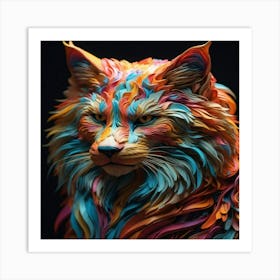 Kitty Art Print