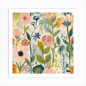 Flowers In Bloom Art Print