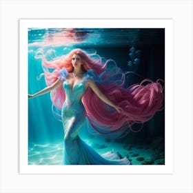 Little Mermaid Art Print