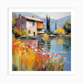 Italian Overture: Monet's Brushwork Art Print