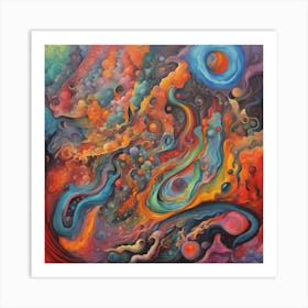 Abstract Painting 20 Art Print