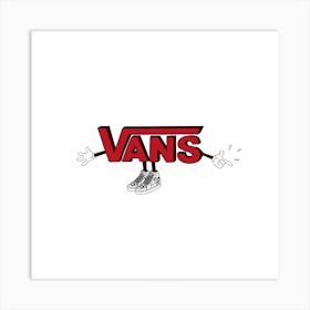 Vans Logo 1 Art Print