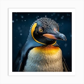 King Penguin Art Print