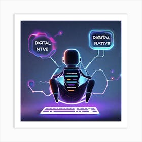 Digital Nive Art Print