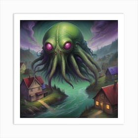 Octopus 8 Art Print