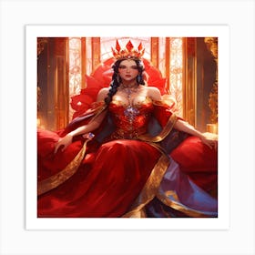 King Of Queens Art Print