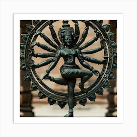 Hindu Goddess 4 Art Print