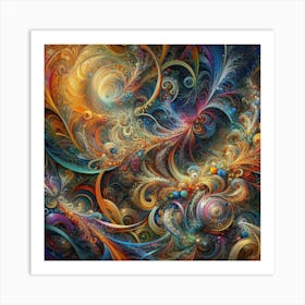 Fractal Art Art Print