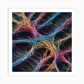 Neural Network 21 Art Print