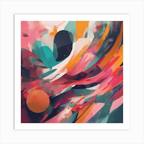 Abstract Painting 1 Art Print