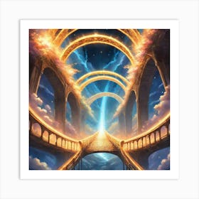 Bridge To The Heavens Art Print