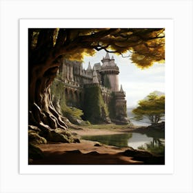 The Ghosts Of The Keep Haunting Legends Of A 17th Century Fortress Art Print