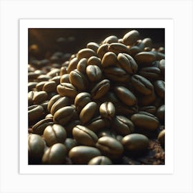 Coffee Beans 378 Art Print