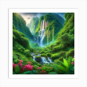 Waterfall Art Print