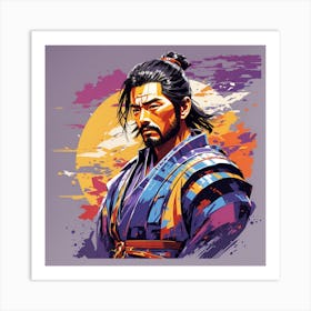 Samurai Warrior Art Print