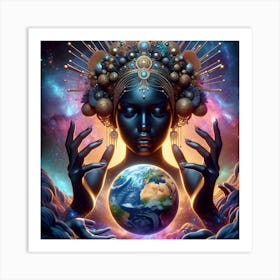 Earth Goddess Art Print