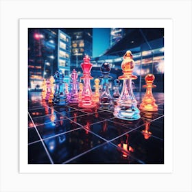 Chess (8) Art Print